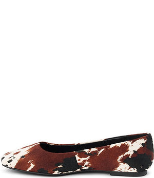 Phillip Flat - Cowhide Print