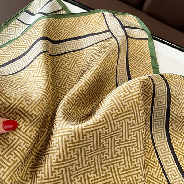 Golden Maze Scarf