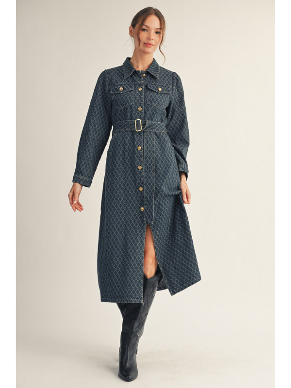 City Streets Denim Dress
