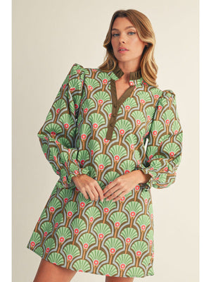 Mint Julep Meadow Dress