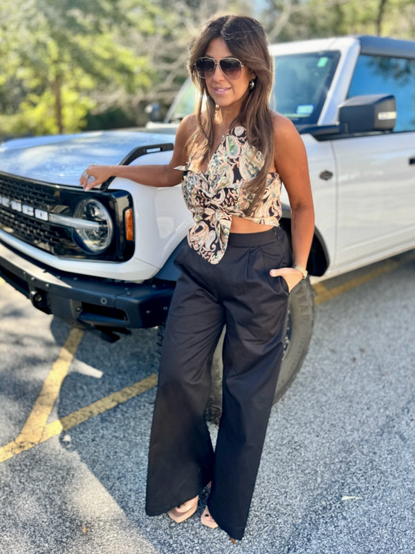 Vera Knotted Bow Top