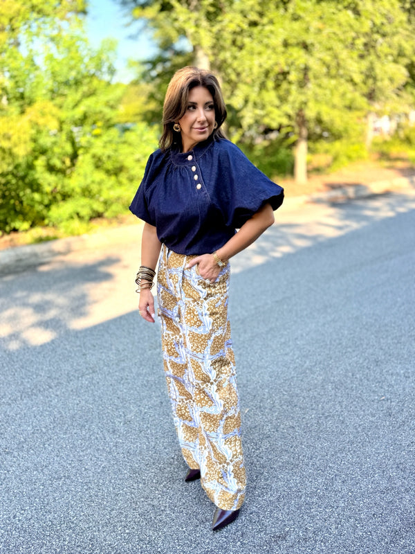 THML Autumn Denim Top