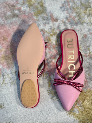 Butrich Mathilde Flat - Pink/Burgundy