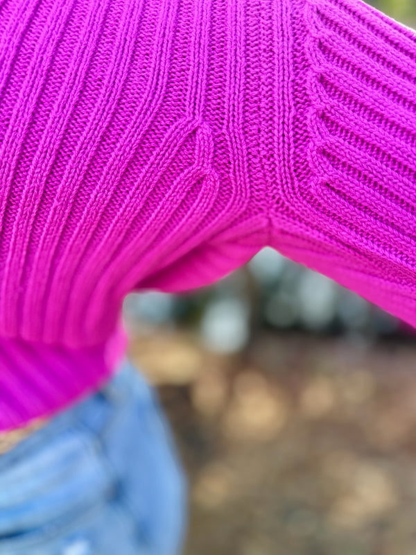 Touch of Pink Sweater