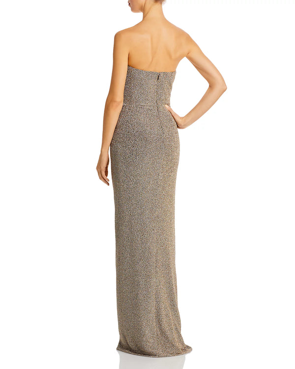 Black Halo - Domino Strapless Gown