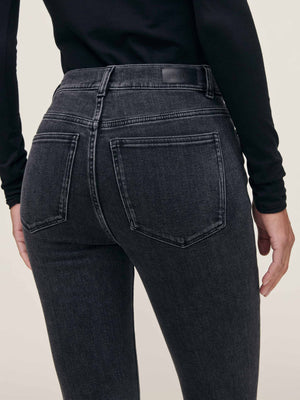 Bridget Boot High Rise Instasculpt™ Crop Jeans - Night Shade