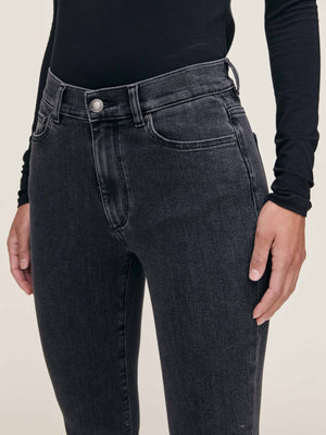 Bridget Boot High Rise Instasculpt™ Crop Jeans - Night Shade