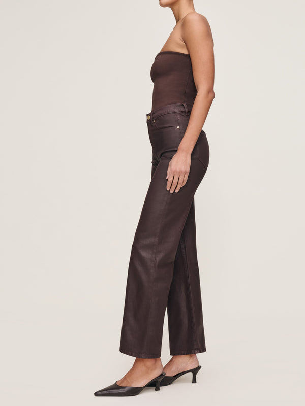 Tube Top Instasculpt™ Fine Knit - Espresso Brown