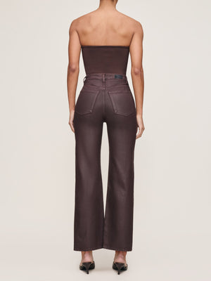 Tube Top Instasculpt™ Fine Knit - Espresso Brown