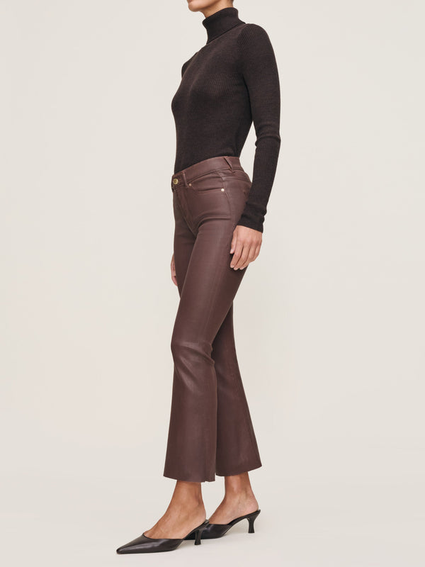 Bridget Boot High Rise Instasculpt™ Crop Jeans 27" - Toffee
