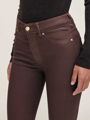 Bridget Boot High Rise Instasculpt™ Crop Jeans 27" - Toffee