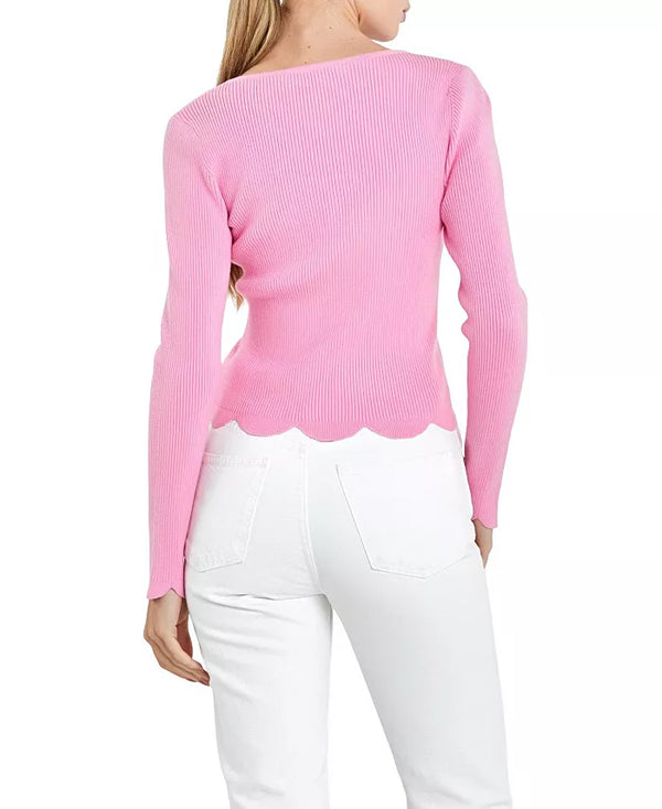 All For You Scallop Top