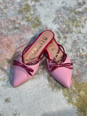 Butrich Mathilde Flat - Pink/Burgundy