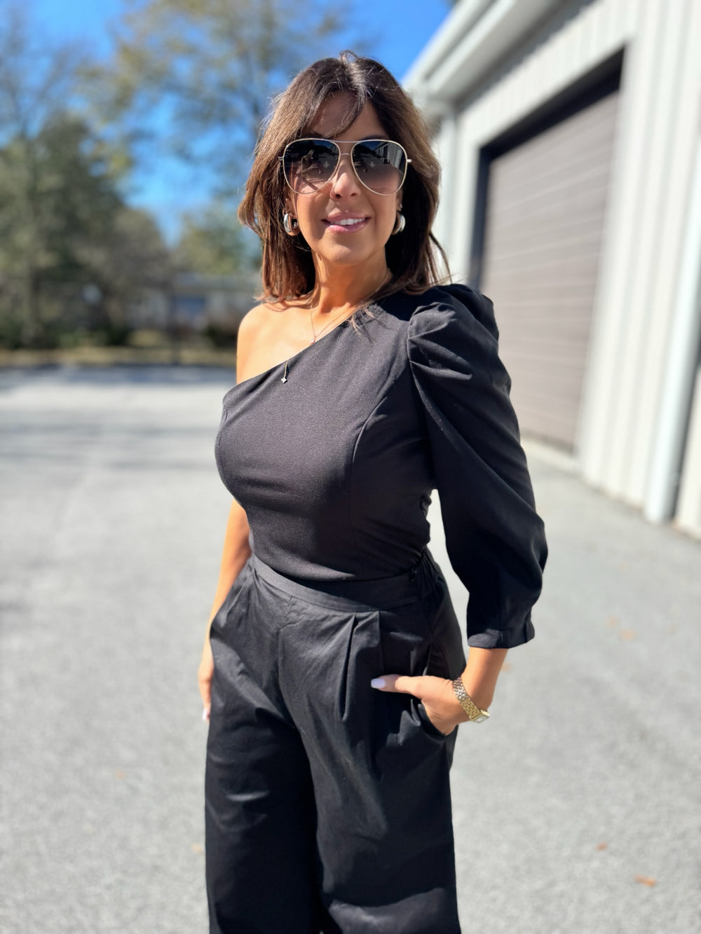 Jillian One Shoulder Top