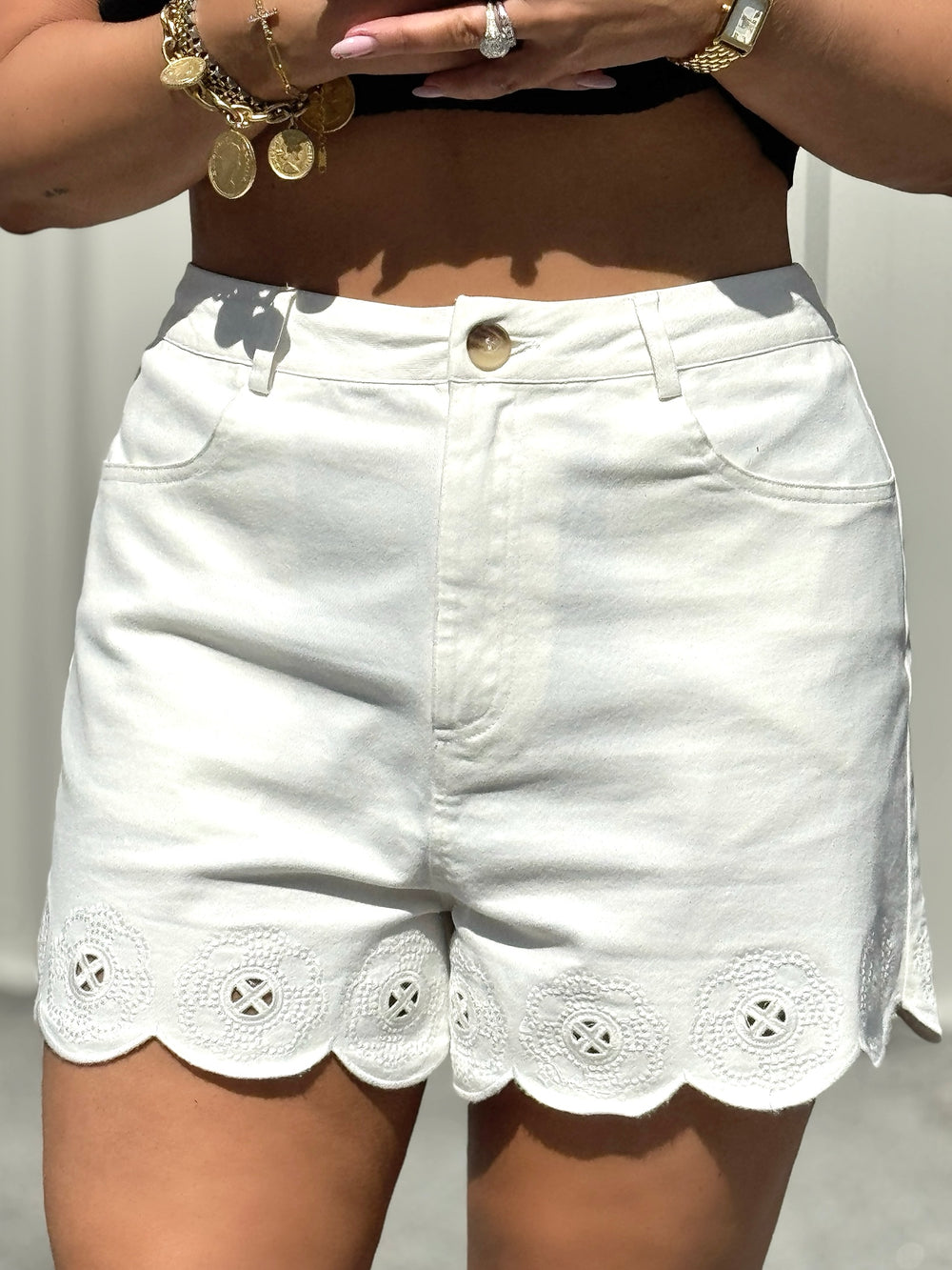 Seaside Scallop Shorts