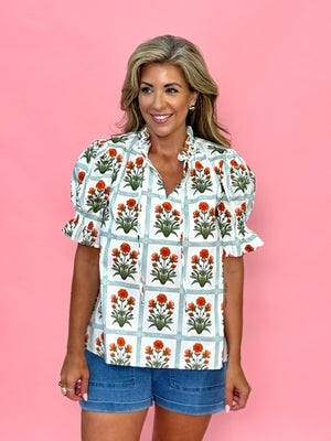 Orange Crush Blouse