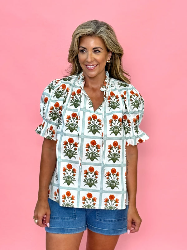 Orange Crush Blouse