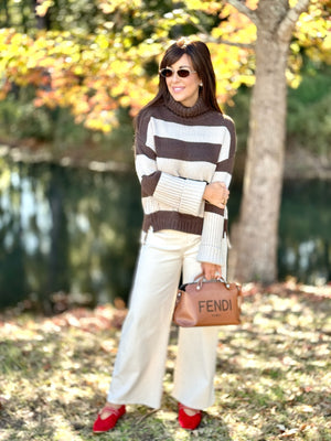 Aspen Stripe Sweater