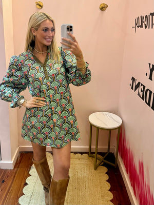 Mint Julep Meadow Dress