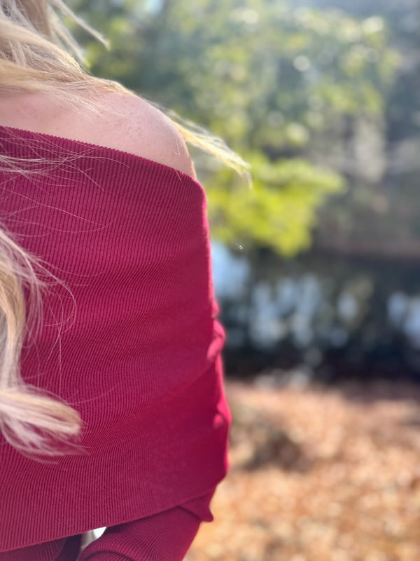 Off the shoulder top