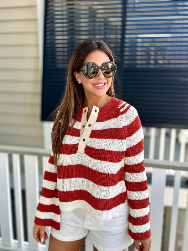 Seaside Stripe Top