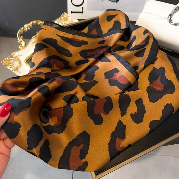 Leopard Print Scarf