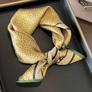 Golden Maze Scarf