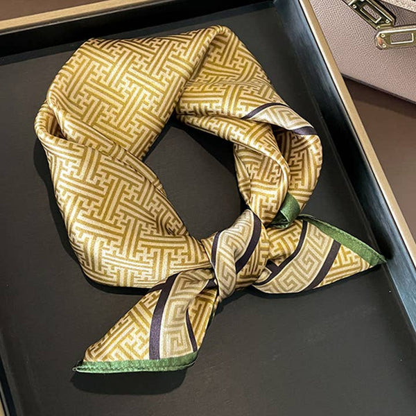 Golden Maze Scarf