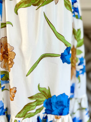 Tuscany Petal Midi Dress