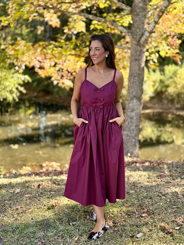 Berry Midi Dress