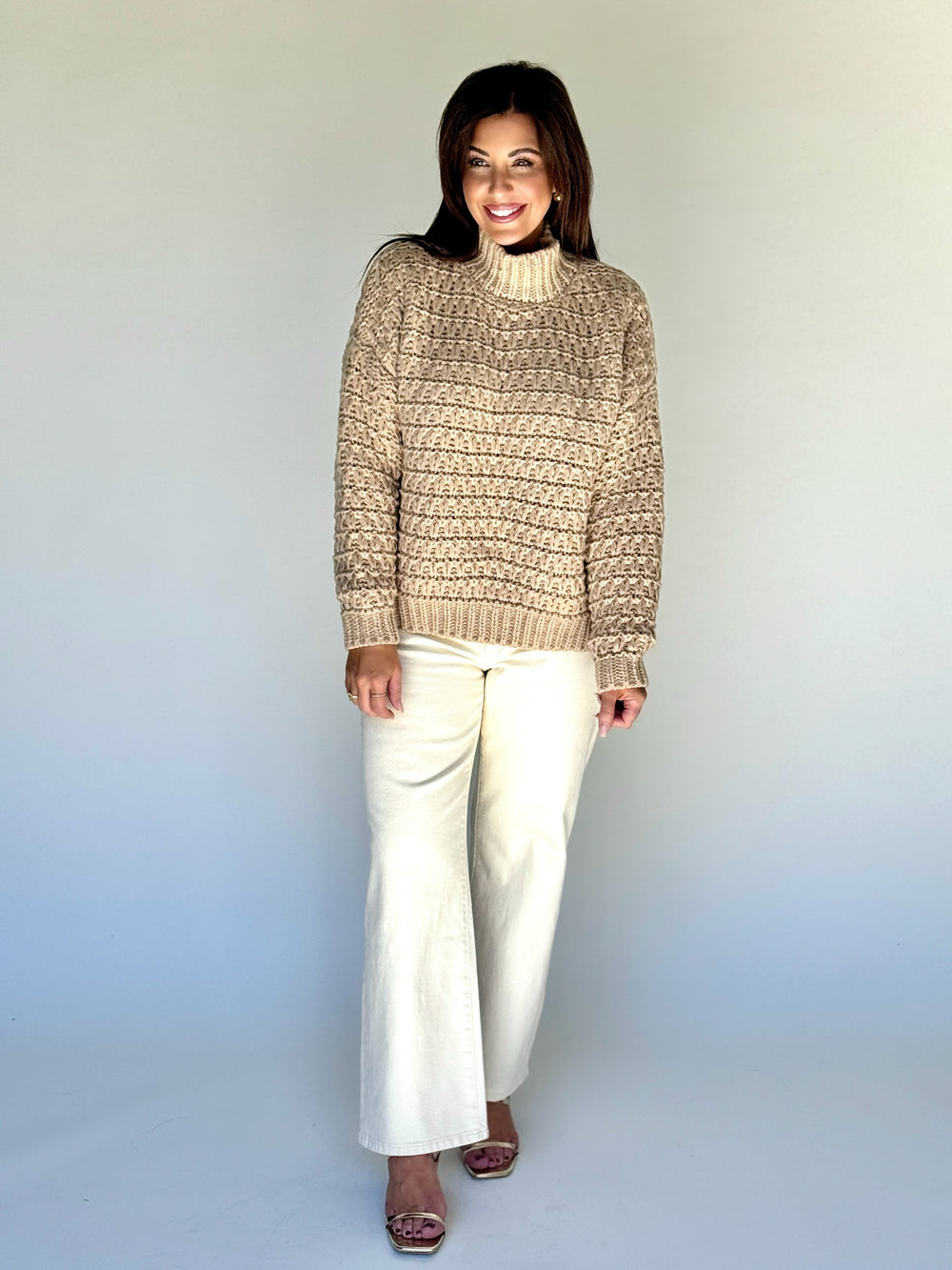 Cora Beige Sweater