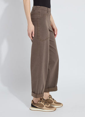 Penelope Curved Cuffed Denim