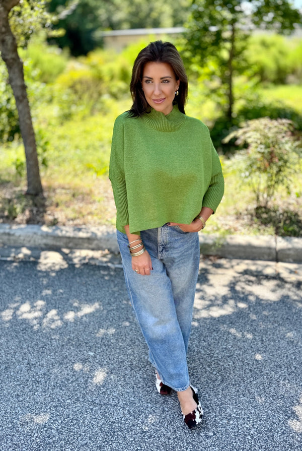 Aja Top - Winter Green