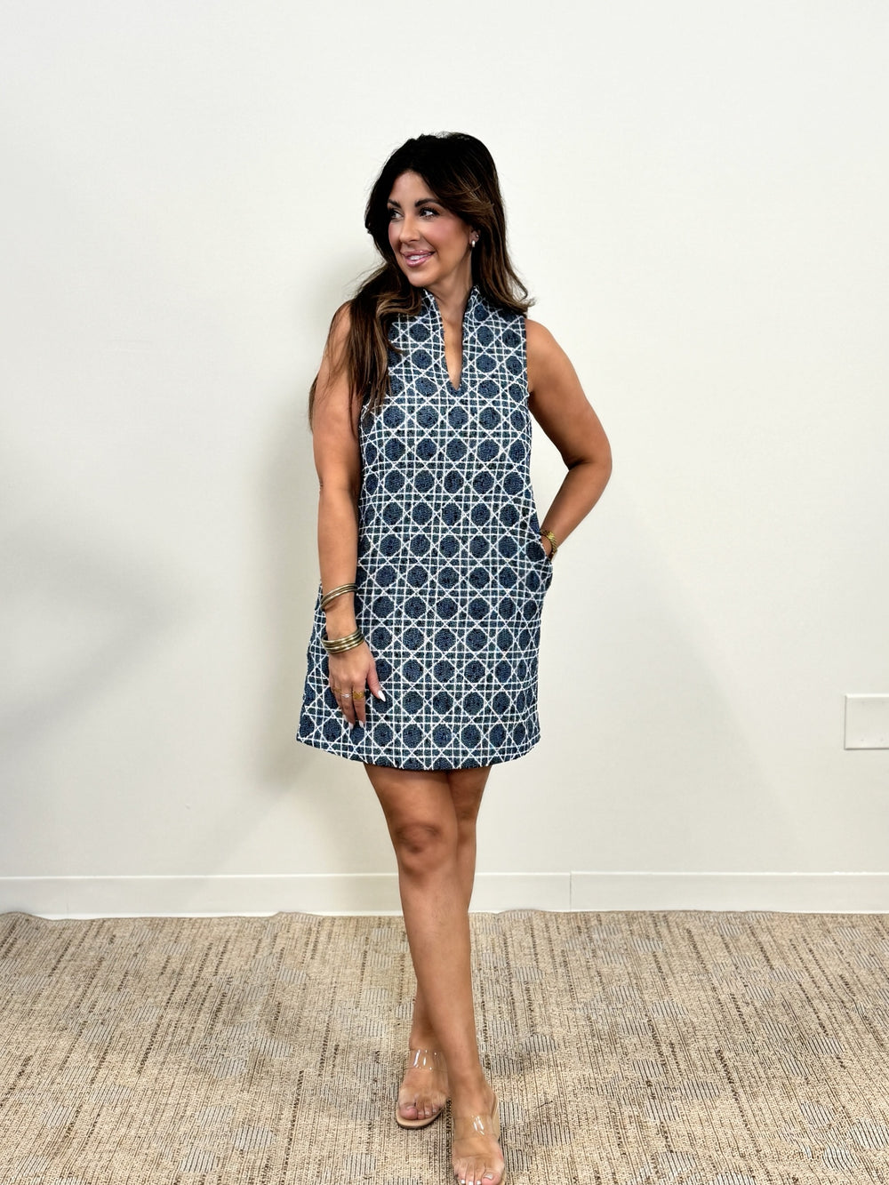 Chambray Stitch Dress
