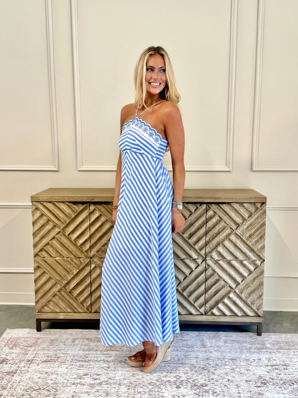 Kensington Stripe Maxi