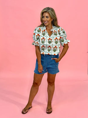 Orange Crush Blouse
