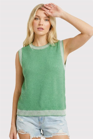 Texas boutique, green top, casual tops