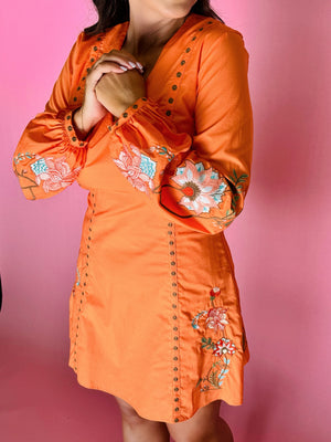 Chorzele Dress - Orange