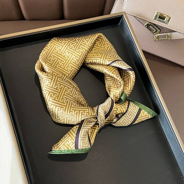 Golden Maze Scarf