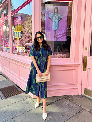 Meadow Muse Floral Midi Dress