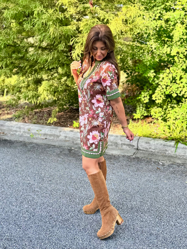 Fall Florals Dress