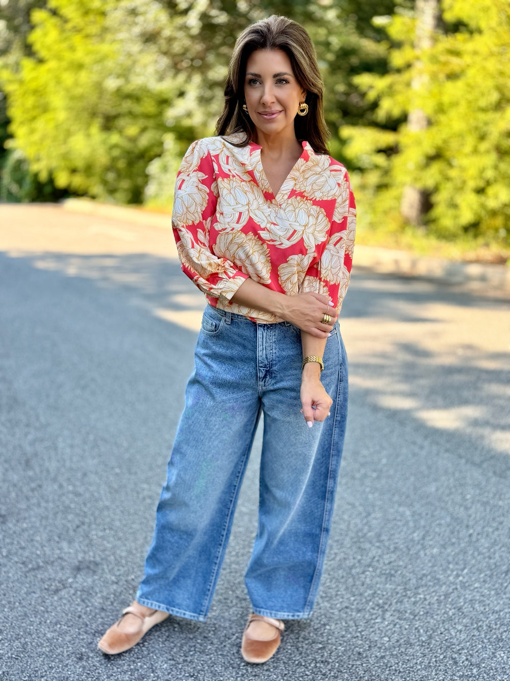 Golden Sunrise Blouse