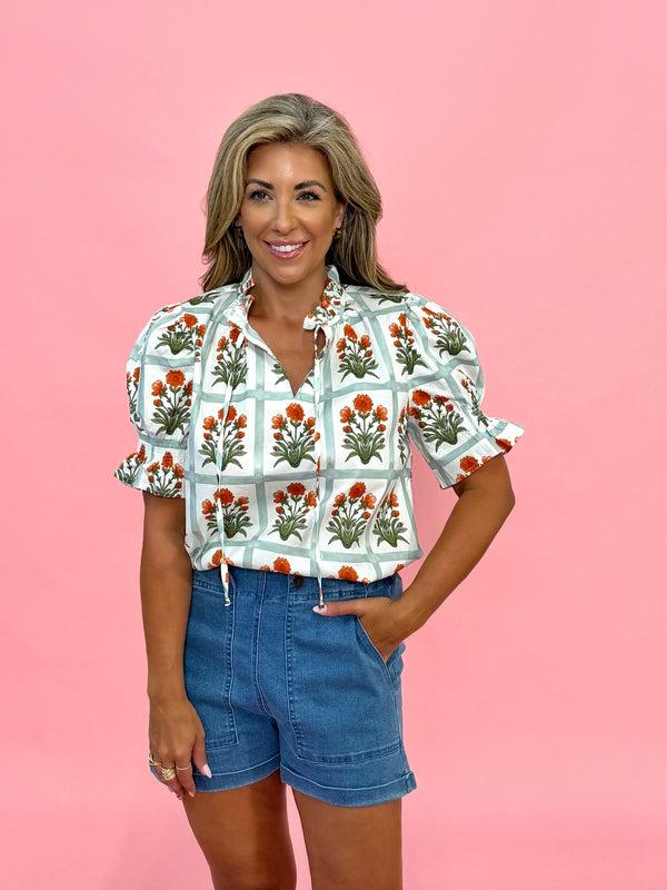 Orange Crush Blouse