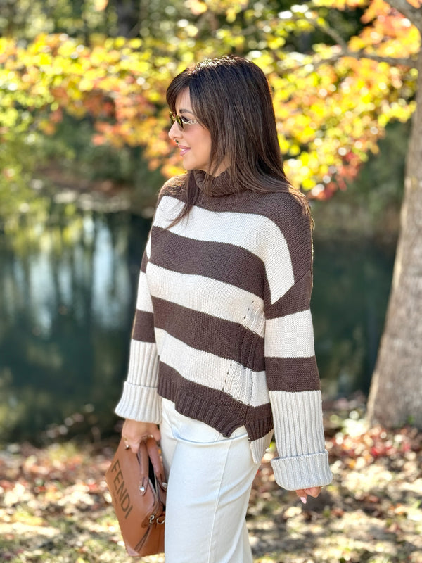 Aspen Stripe Sweater