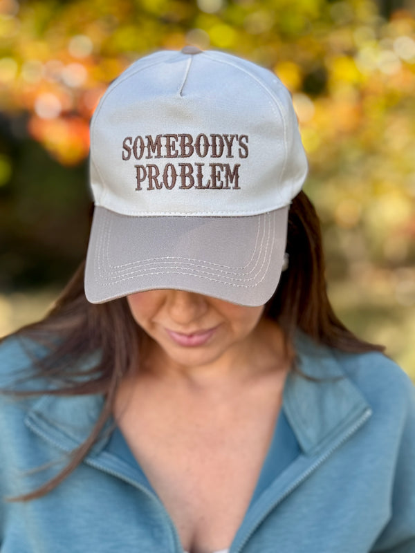 Somebody's Problem Hat - Mocha