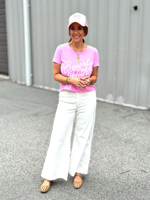 Beverly Hills Crop Tee