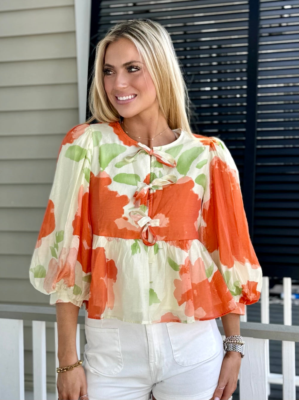 Bloom Babe Bow top