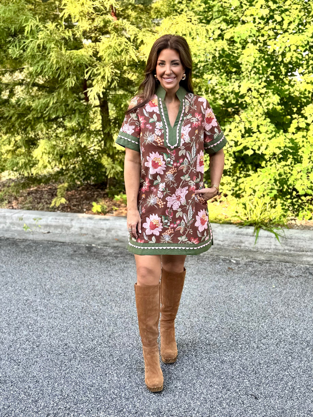 Fall Florals Dress
