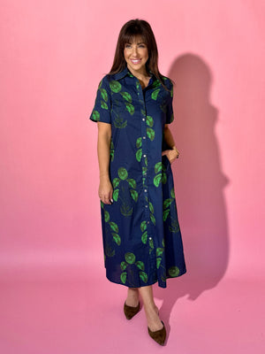 Meadow Muse Floral Midi Dress