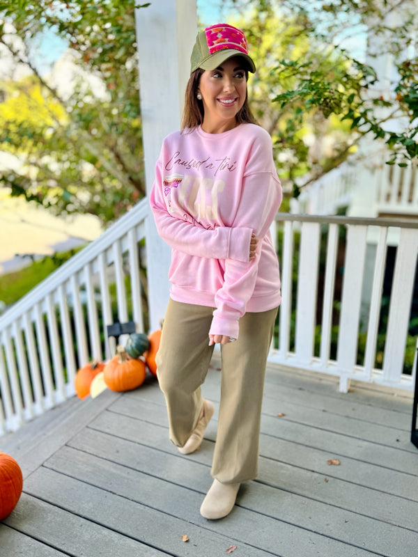 Tini FUSS Crewneck - Pink